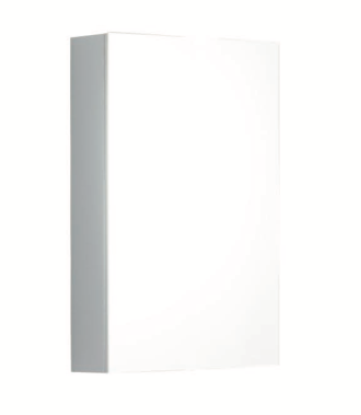 KDK 450mm Mirror Cabinet 100% Waterproof Pvc Light Grey